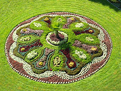 Altensteiner-Teppichbeet-RundbeetBK